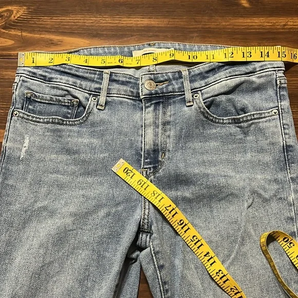 Levi’s 711 Skinny Jeans Light Wash size 29 - Picture 6 of 10
